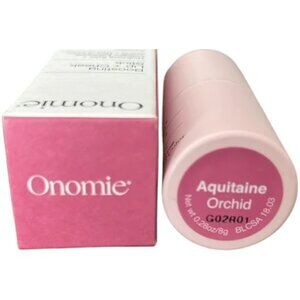 ONOMIE Boosting Lip + Cheek Hydrating & Collagen Stick Aquaitaine Orchid 8g NIB